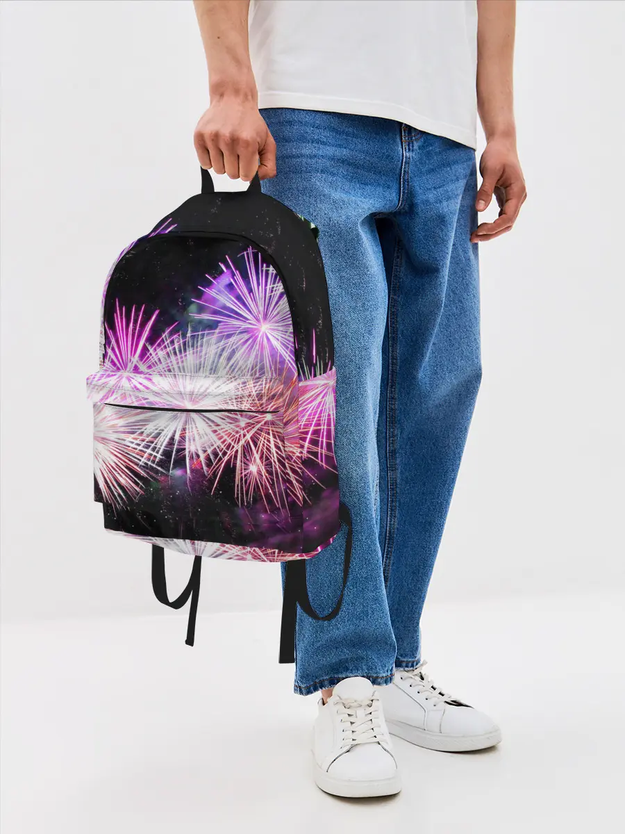 Рюкзак джинсовый / Салют