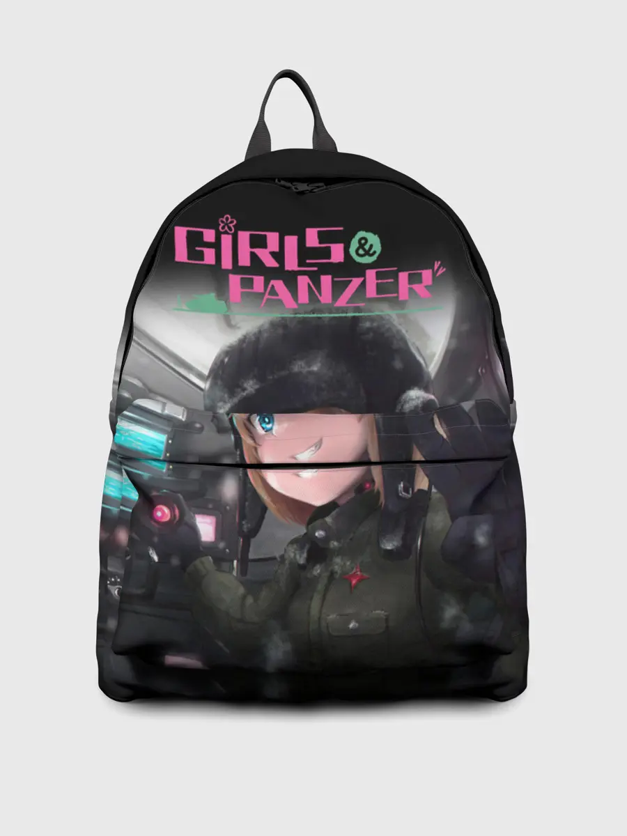 Рюкзак джинсовый / Девушки и танки | Girls und Panzer