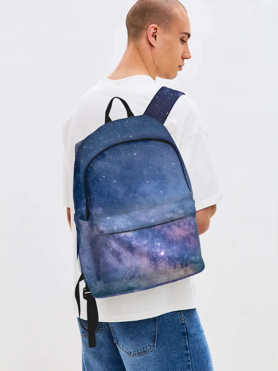 Рюкзак джинсовый / Космос