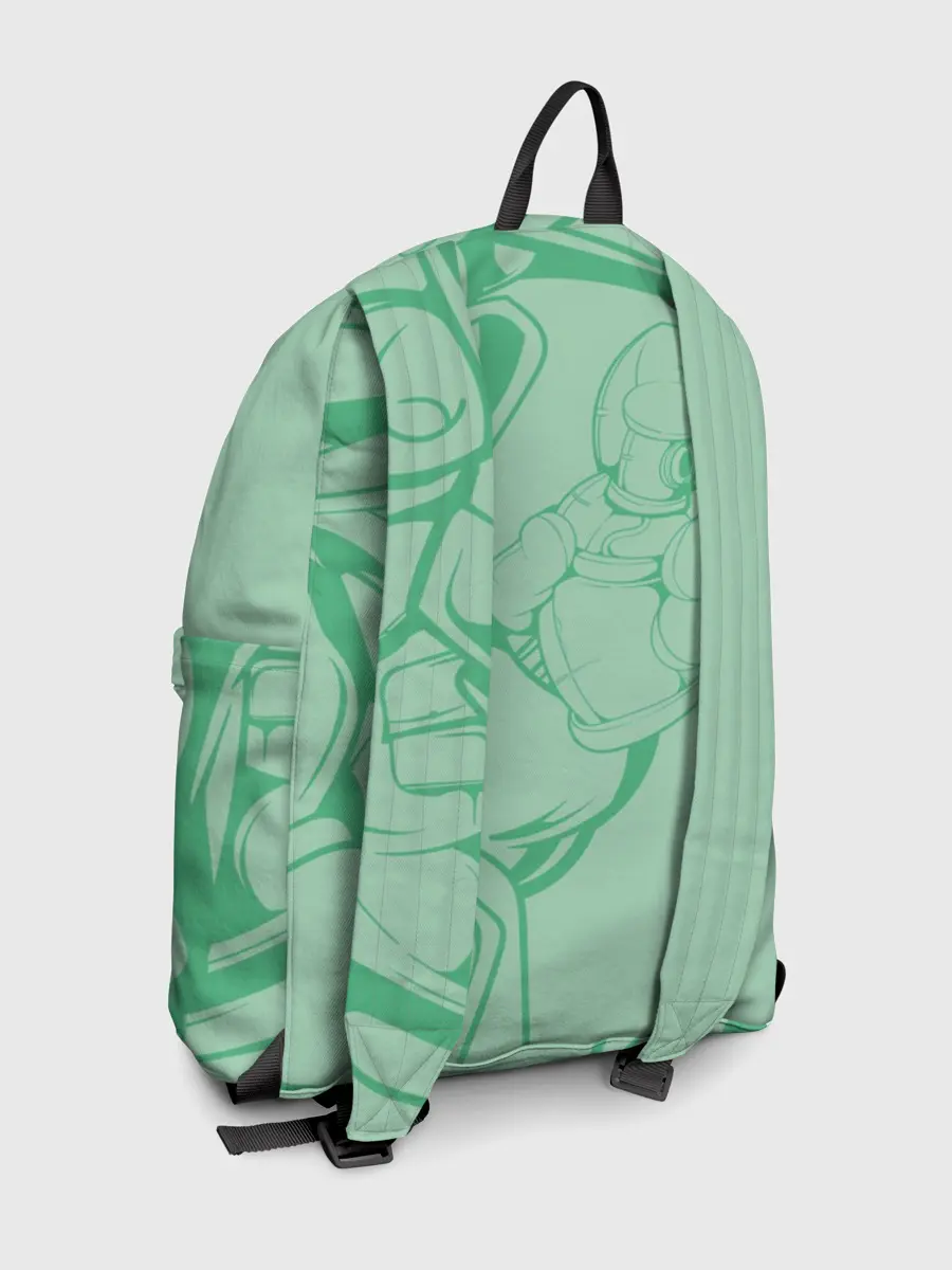 Рюкзак джинсовый / Люблю граффити