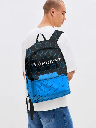 Рюкзак джинсовый / Biomutant - Hexagon