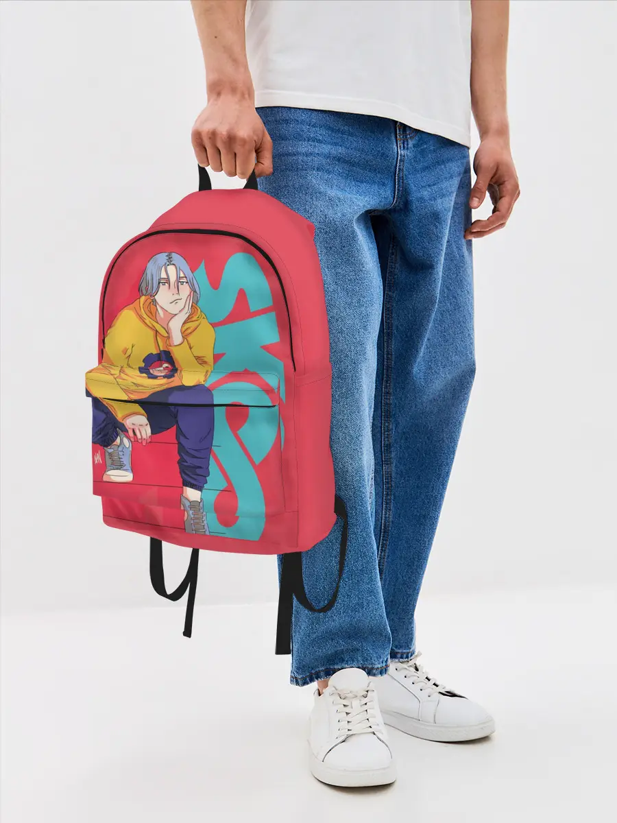 Рюкзак джинсовый / SK8 the Infinity Langa