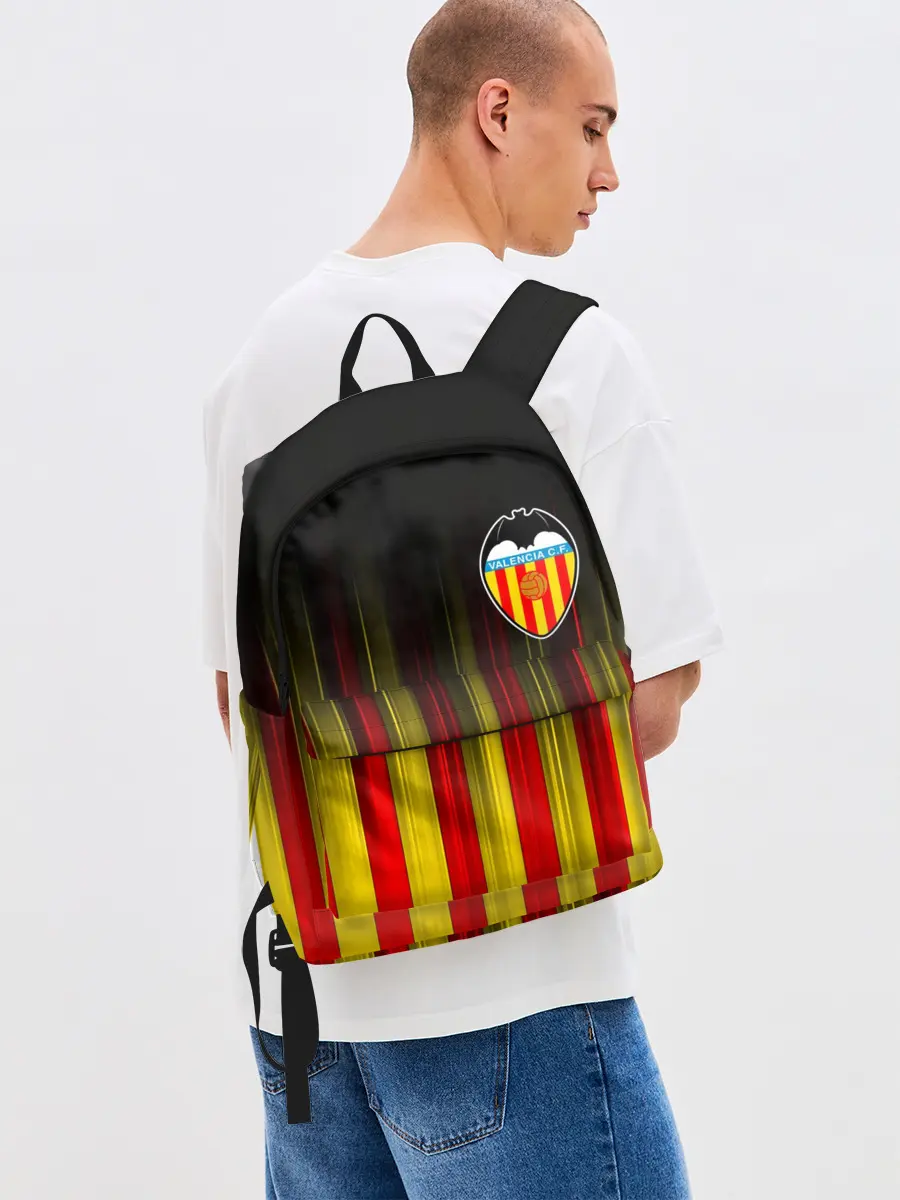 Рюкзак джинсовый / FC VALENCIA / ФК ВАЛЕНСИЯ