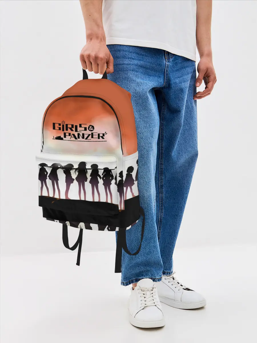 Рюкзак джинсовый / Girls und Panzer | Poster