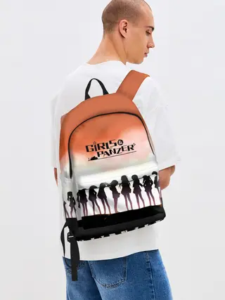 Рюкзак джинсовый / Girls und Panzer | Poster