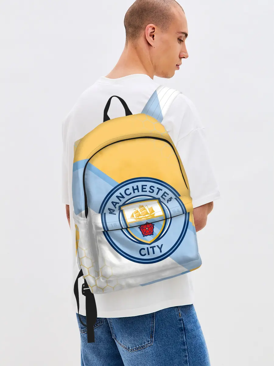 Рюкзак джинсовый / MANCHESTER CITY / МАНЧЕСТЕР