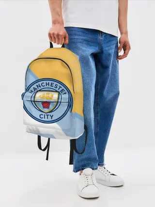 Рюкзак джинсовый / MANCHESTER CITY / МАНЧЕСТЕР