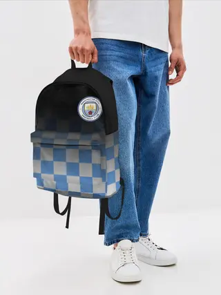 Рюкзак джинсовый / МАНЧЕСТЕР СИТИ / МАНЧЕСТЕР