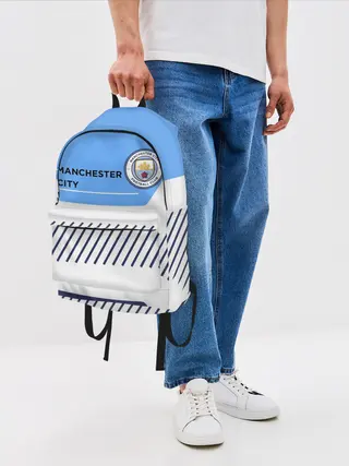 Рюкзак джинсовый / МАНЧЕСТЕР СИТИ / МАНЧЕСТЕР