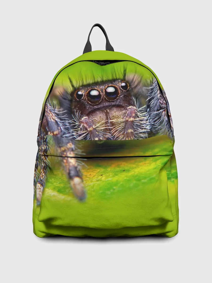 Рюкзак джинсовый / ПАУК МАКРО