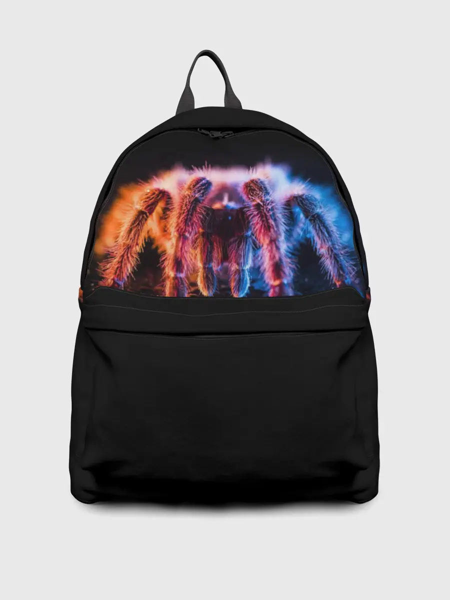 Рюкзак джинсовый / НЕОНОВЫЙ ПАУК / NEON