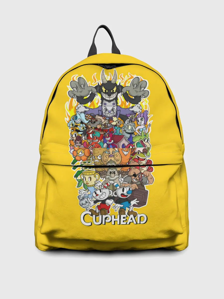 Рюкзак джинсовый / CupHead Family