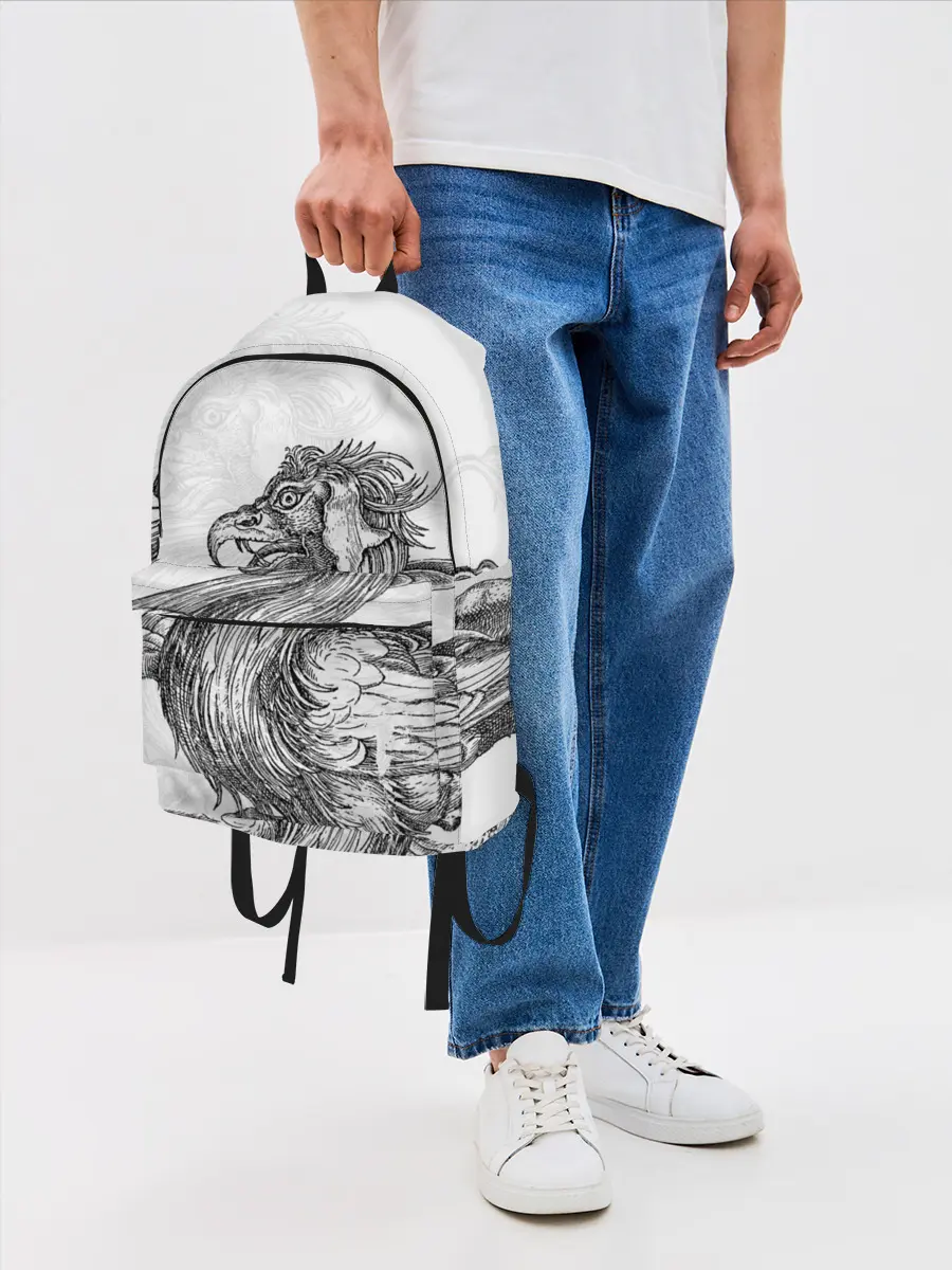 Рюкзак джинсовый / Грифон