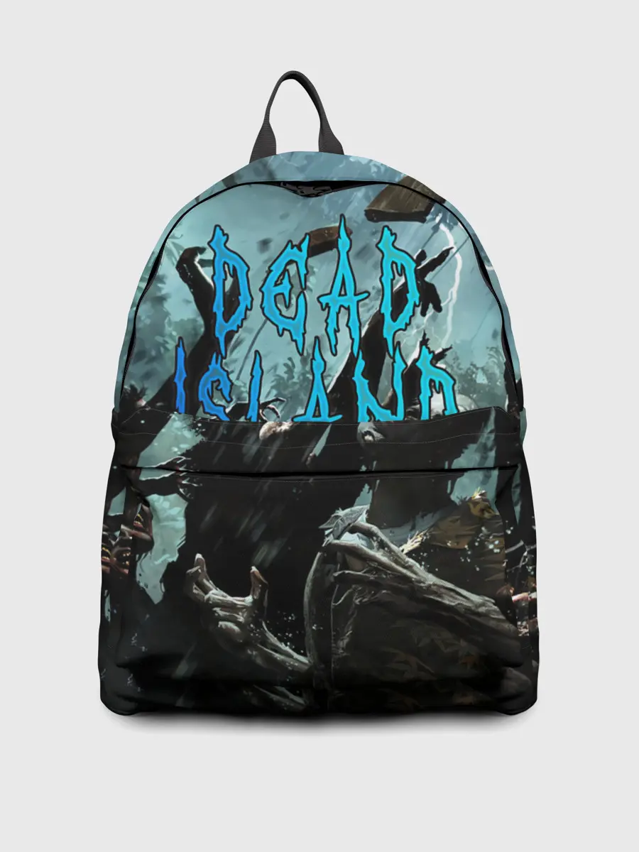 Рюкзак джинсовый / Толпа зомби