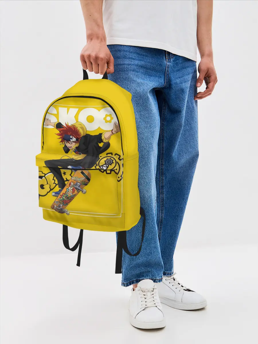 Рюкзак джинсовый / SK8 the Infinity, Реки Кян