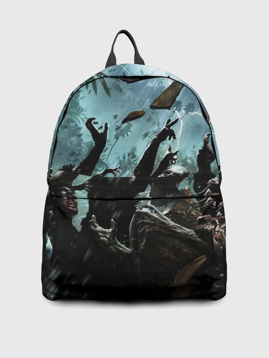 Рюкзак джинсовый / Кровожадные зомби | Zombie