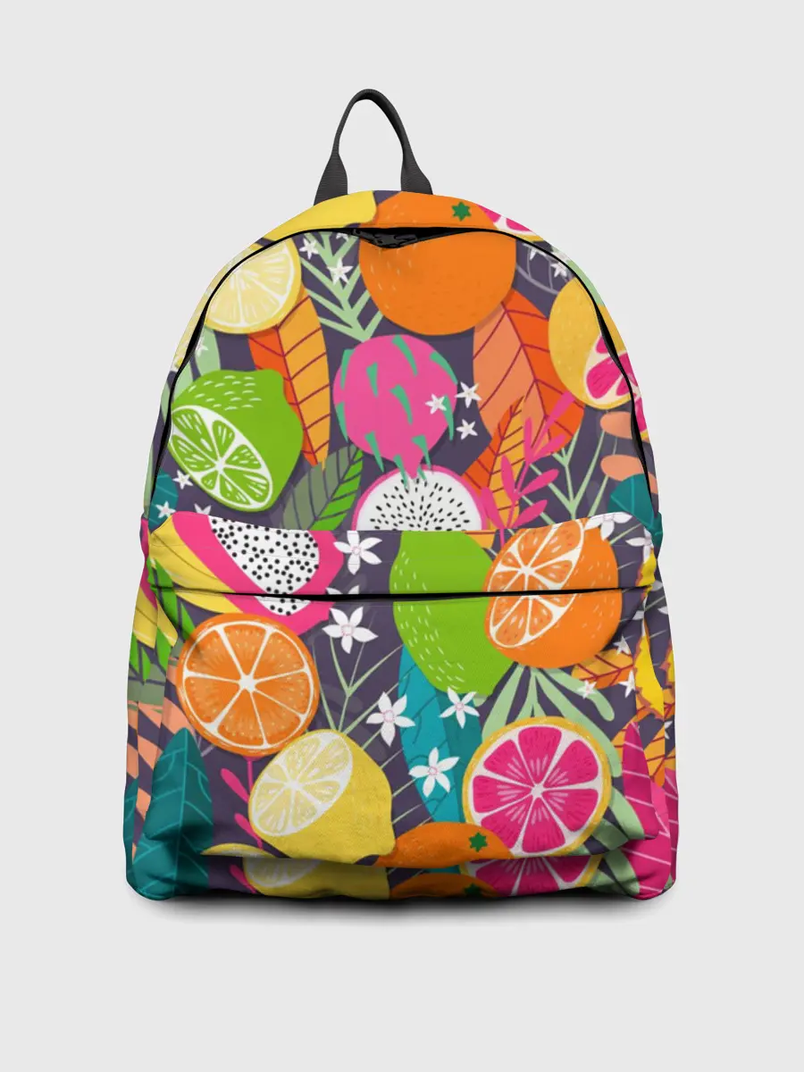 Рюкзак джинсовый / Фрукты