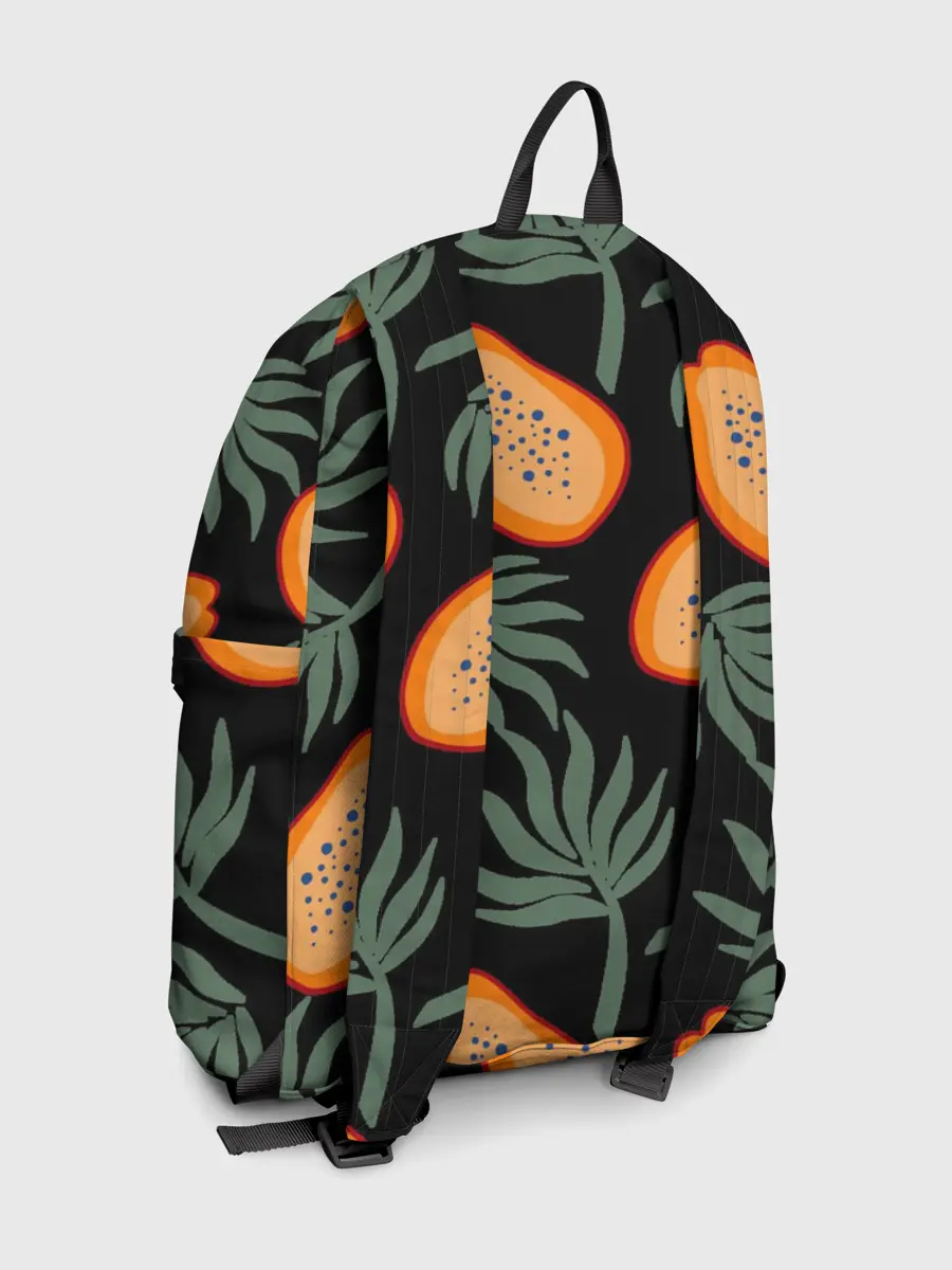 Рюкзак джинсовый / Папайя