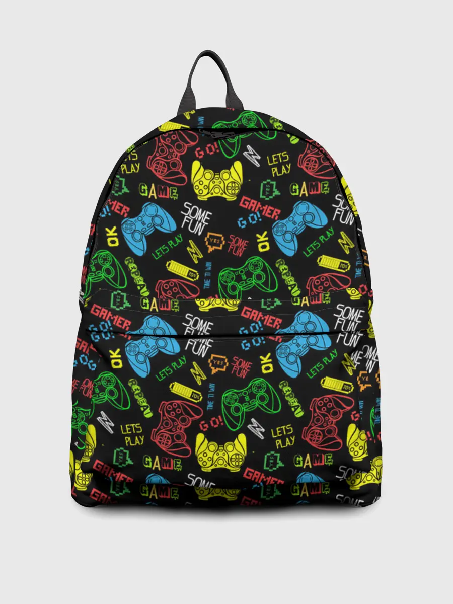 Рюкзак джинсовый / Топ-геймер