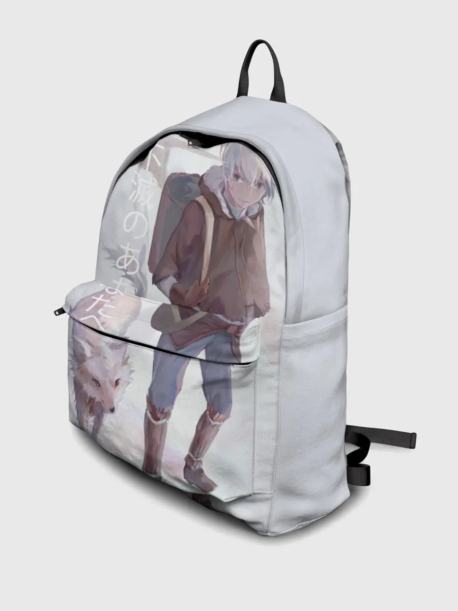 Рюкзак джинсовый / Для тебя бессмертный аниме