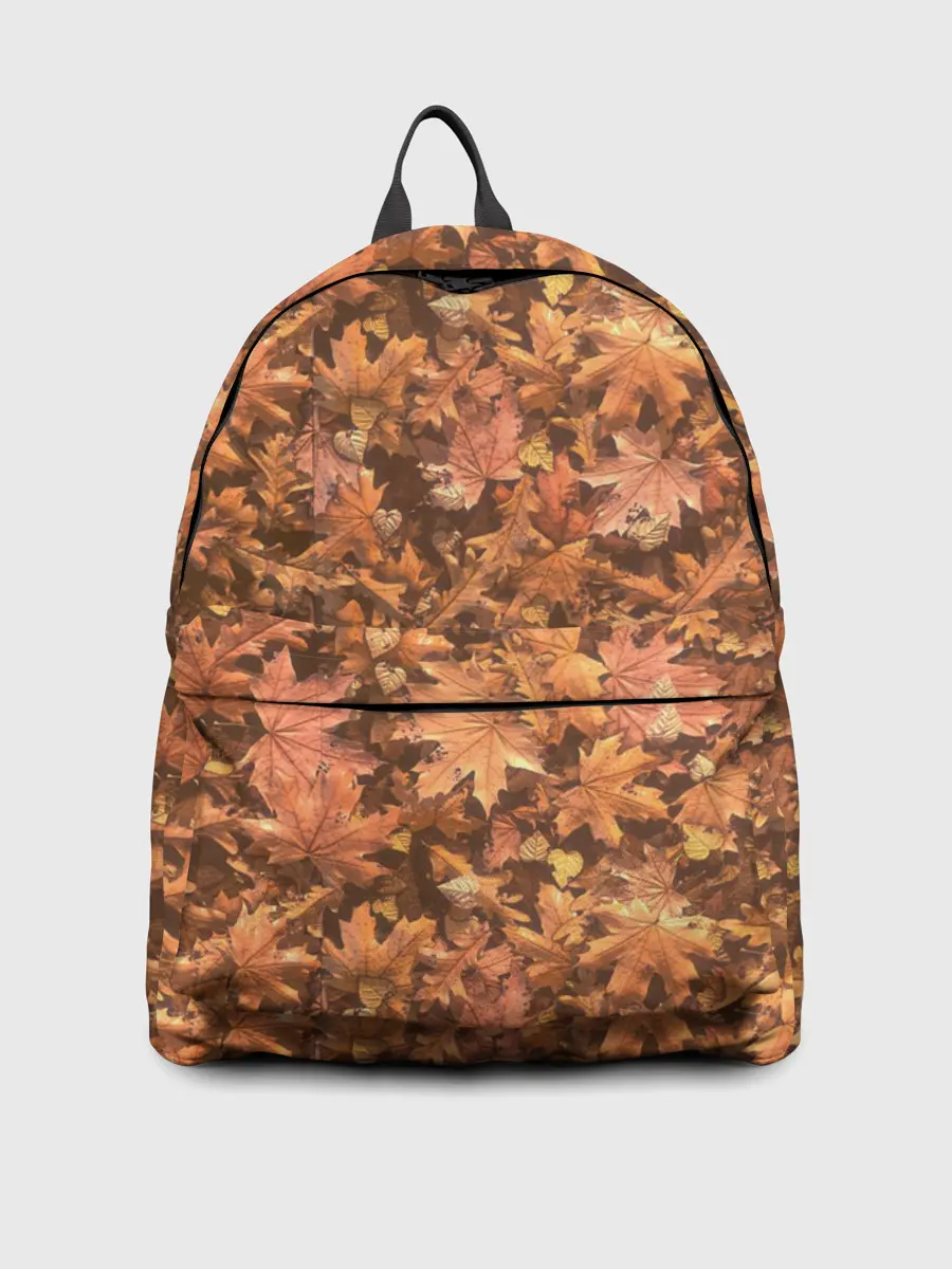 Рюкзак джинсовый / Осеннее листопад