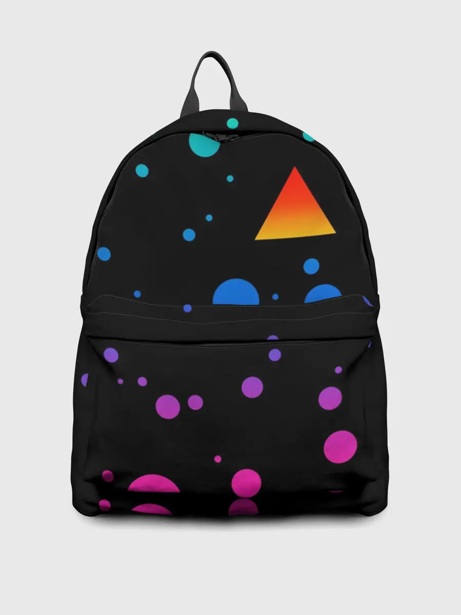 Рюкзак джинсовый / геометрия