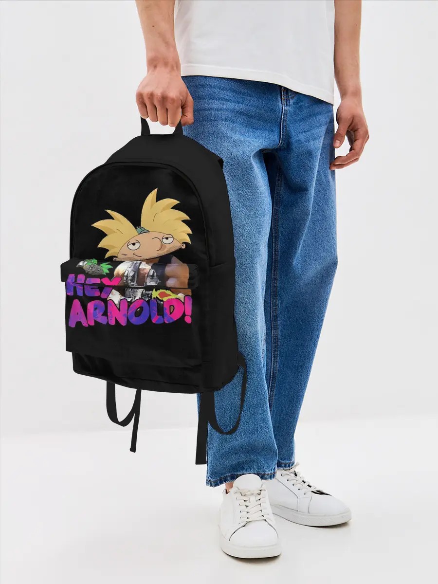 Рюкзак джинсовый / Hey Arnold