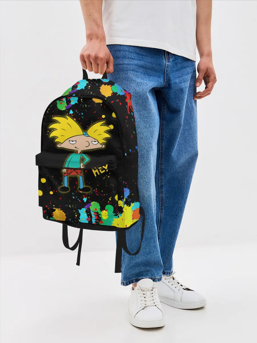 Рюкзак джинсовый / Эй, Арнольд! / Hey, Arnold