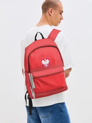 Рюкзак джинсовый / Польша футбольная форма