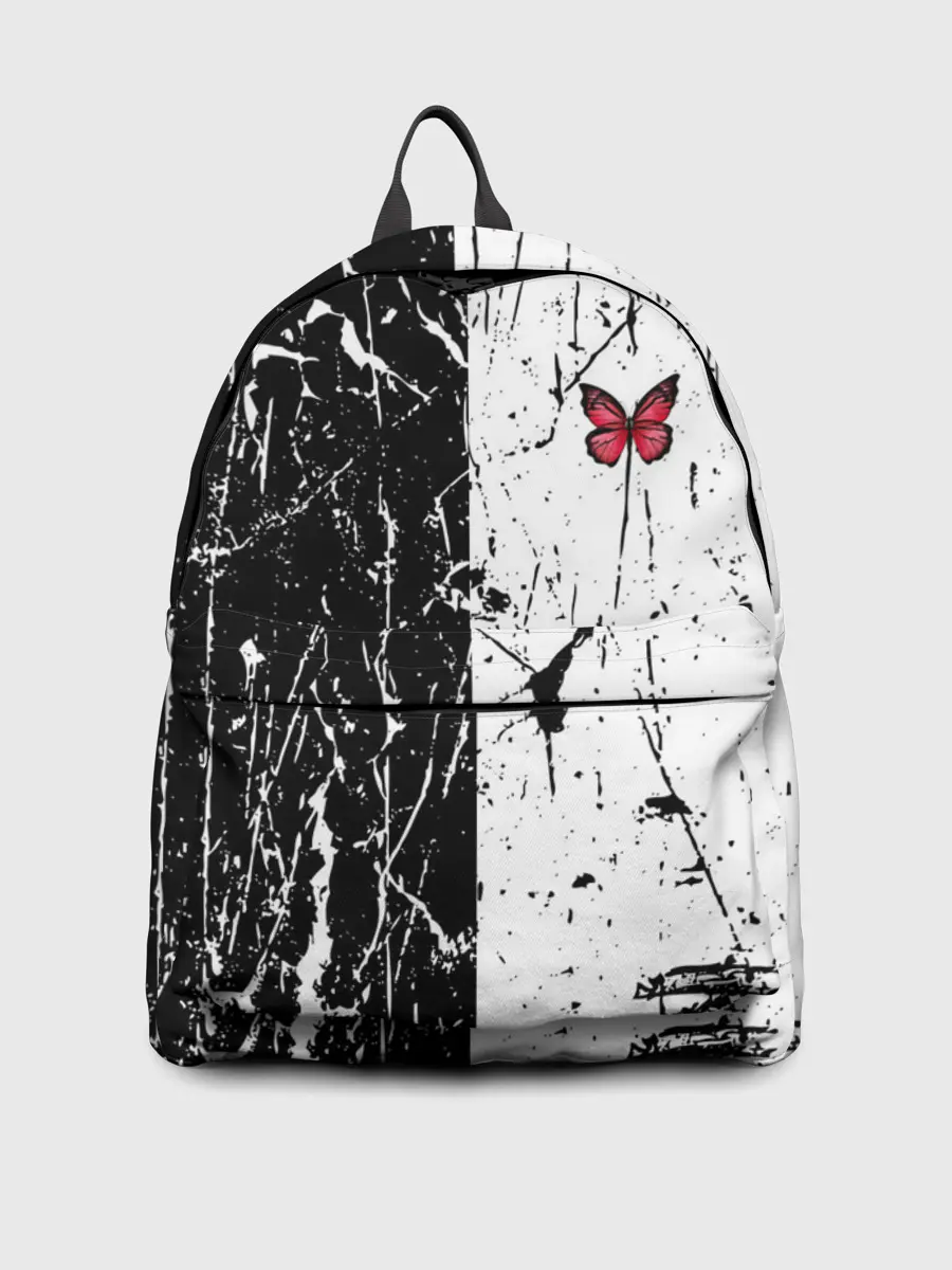 Рюкзак джинсовый / ЧБ ГРАНЖ | RED BUTTERFLY