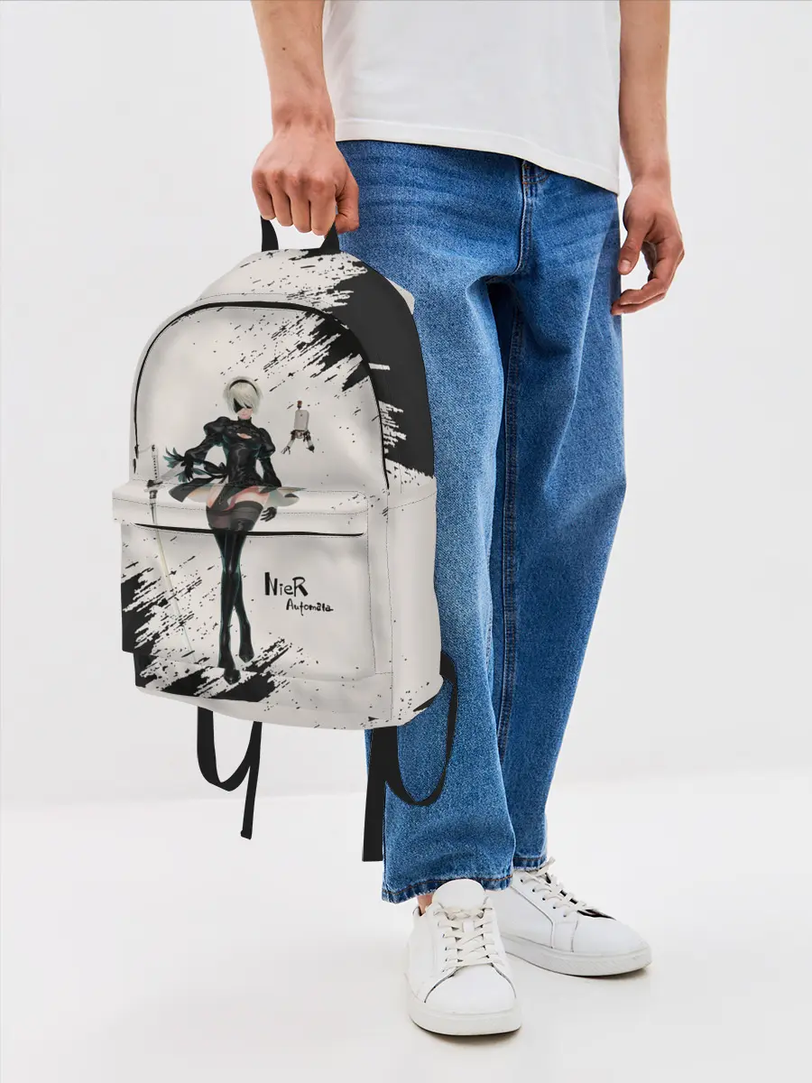 Рюкзак джинсовый / Ниэр | Nier Automata
