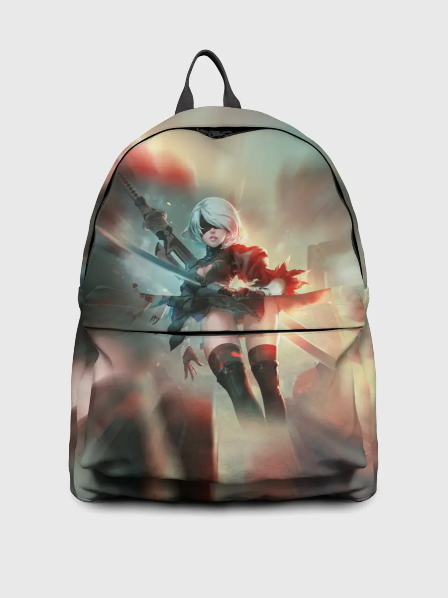 Рюкзак джинсовый / 2B | Nier Automata