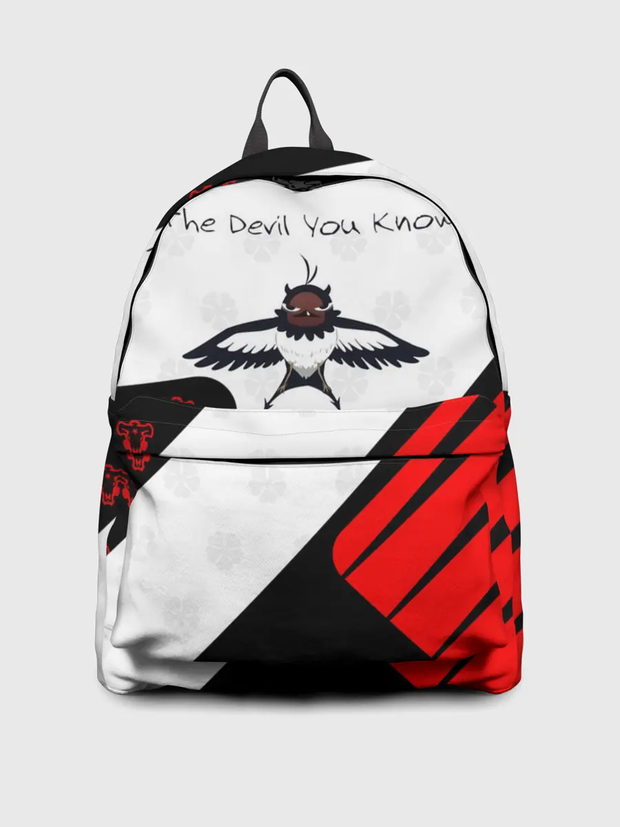 Рюкзак джинсовый / The Devil You Know!