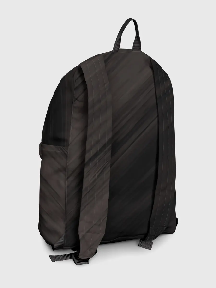 Рюкзак джинсовый / Чёрный клевер Аста в розовом