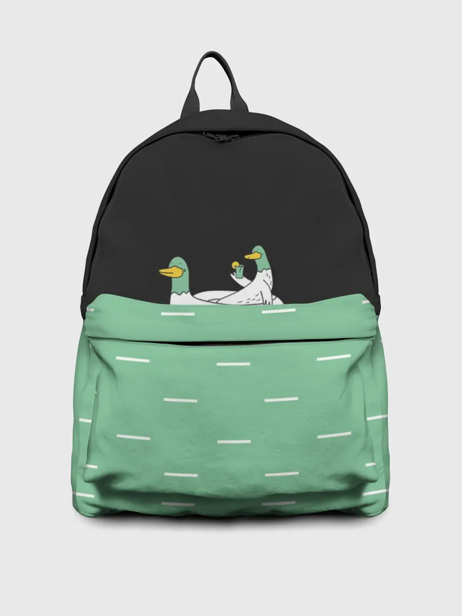 Рюкзак джинсовый / Уточки