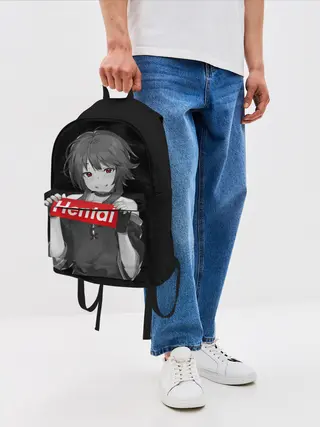 Рюкзак джинсовый / Megumin Hentai