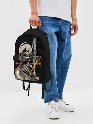 Рюкзак джинсовый / Nier: Automata