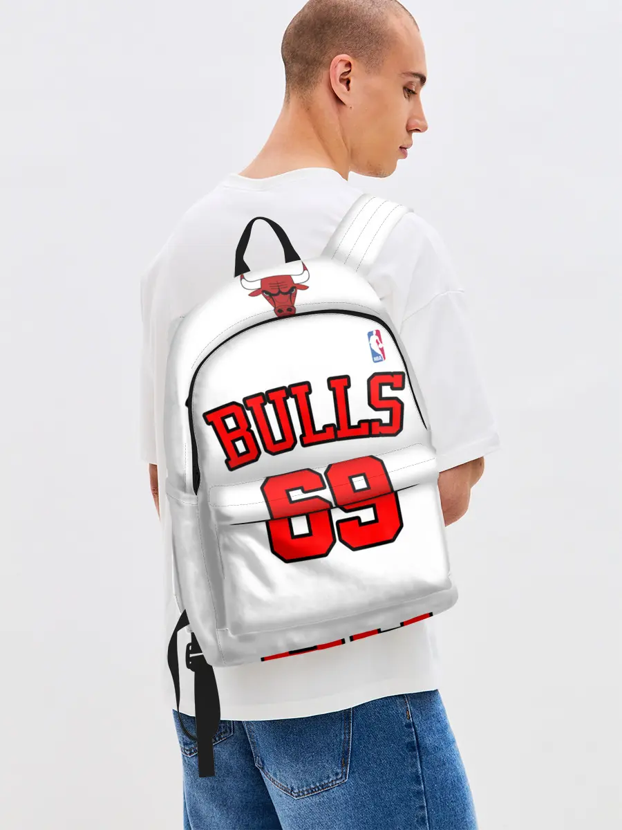 Рюкзак джинсовый / Баскетболисты из клипа OLALA