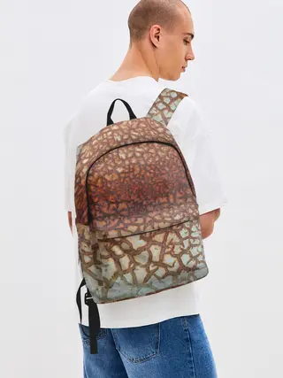 Рюкзак джинсовый / Пустынные Трещины