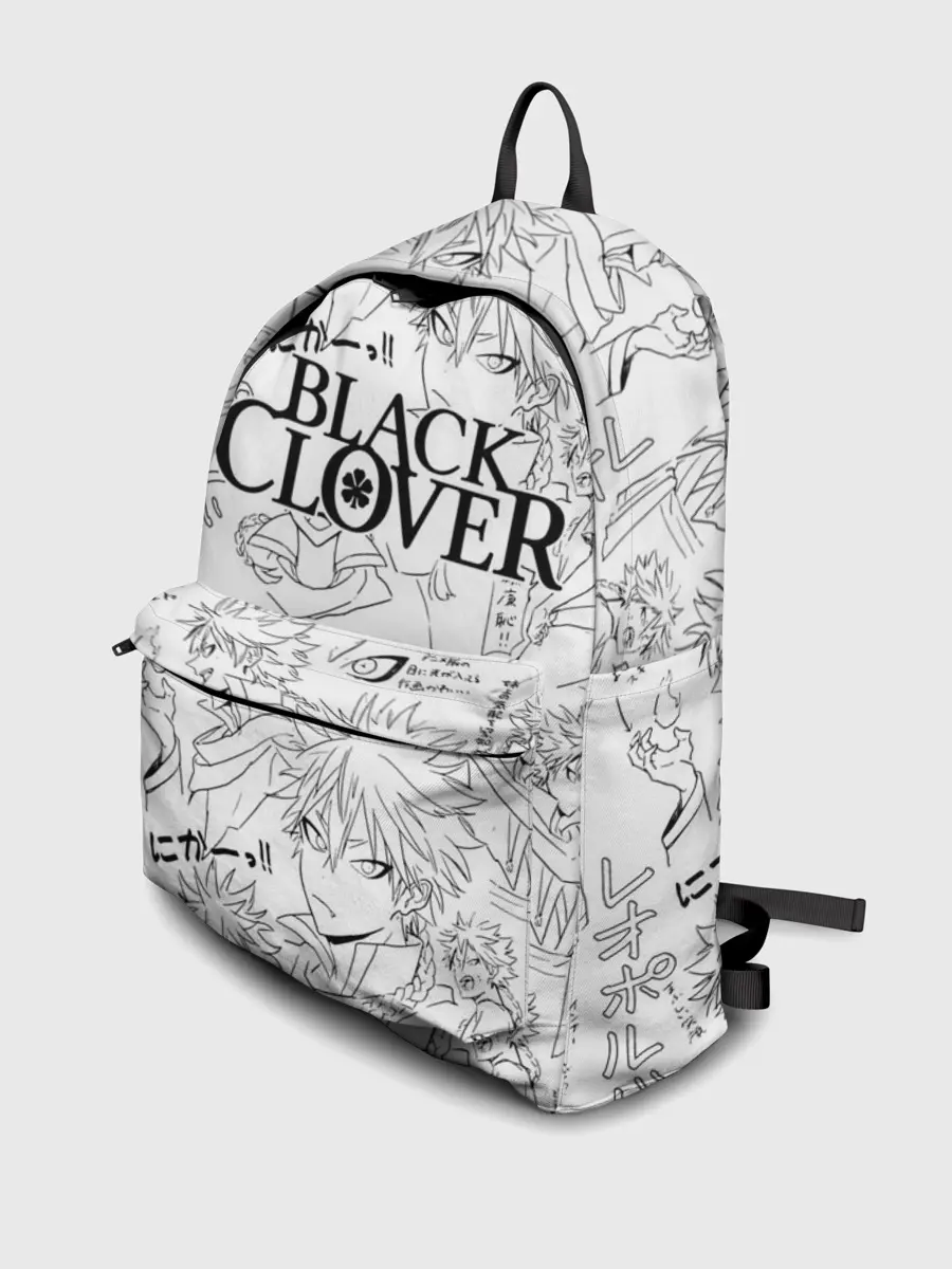 Рюкзак джинсовый / Чёрный клевер образы Юно