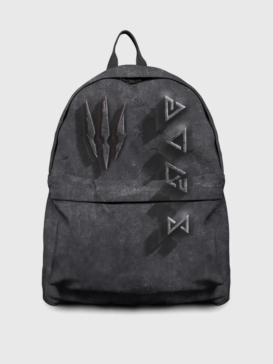 Рюкзак джинсовый / THE WITCHER КАМЕНЬ