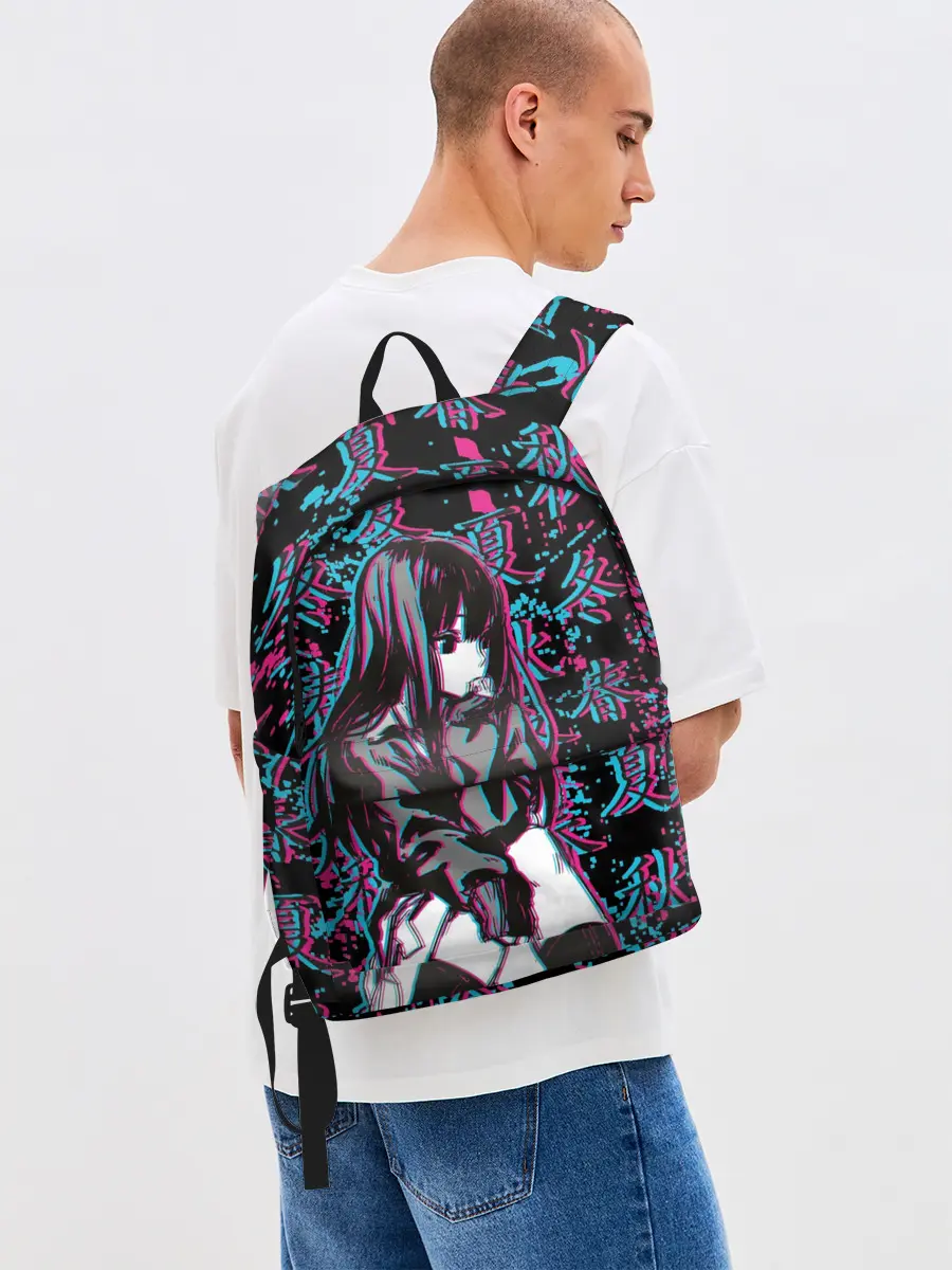 Рюкзак джинсовый / Sad Anime Girl