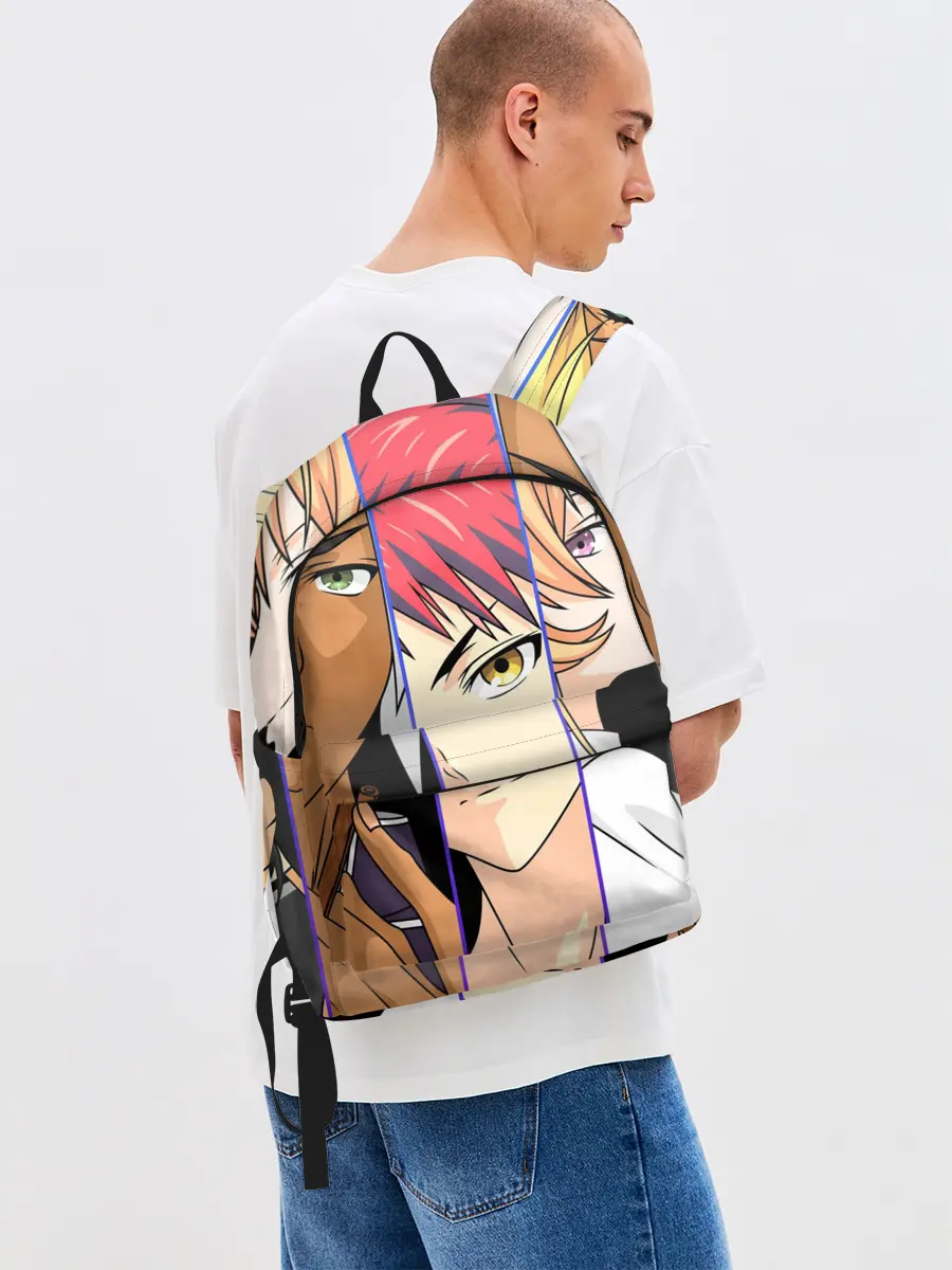 Рюкзак джинсовый / Кулинарные друзья