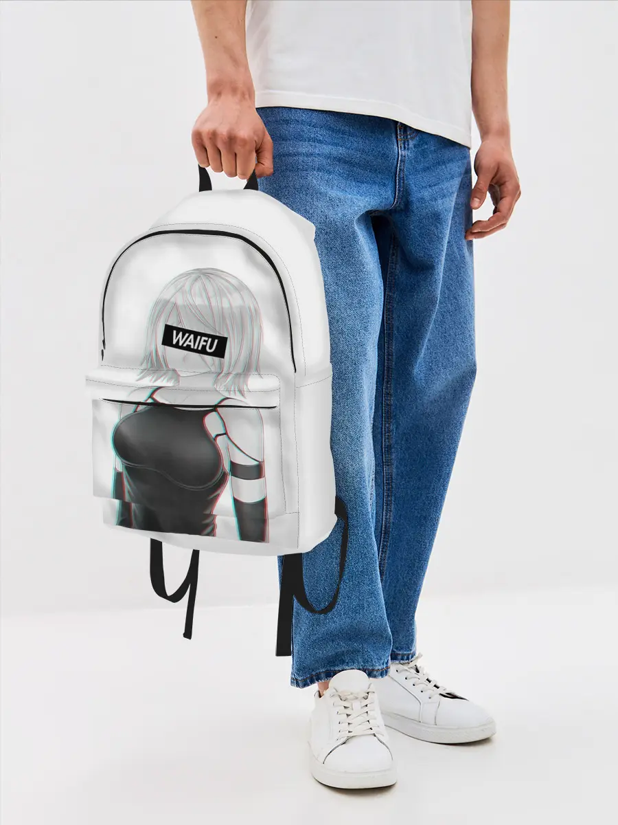 Рюкзак джинсовый / A2 | WAIFU