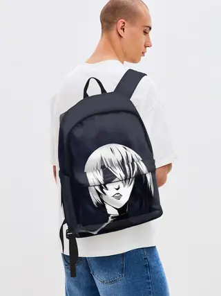 Рюкзак джинсовый / Nier Automata | 2B