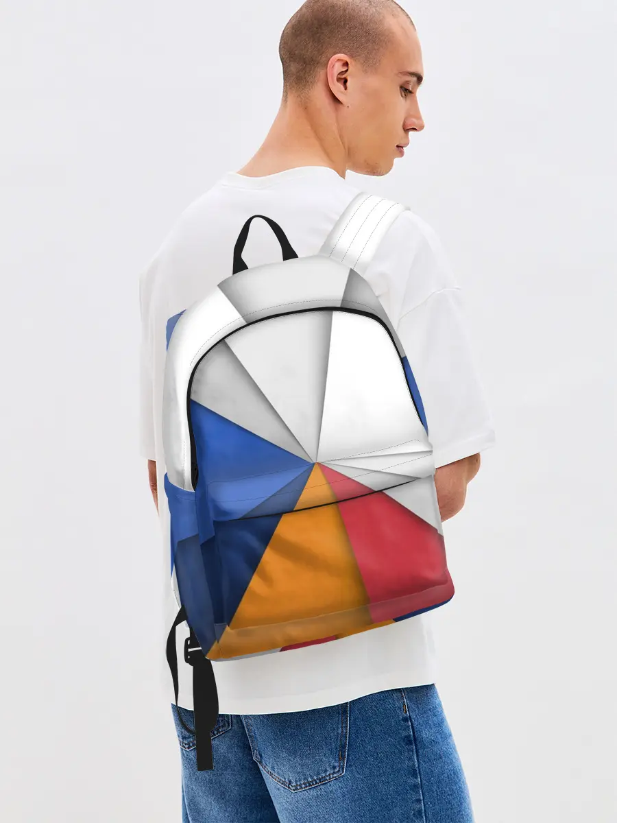 Рюкзак джинсовый / Трегоугольник