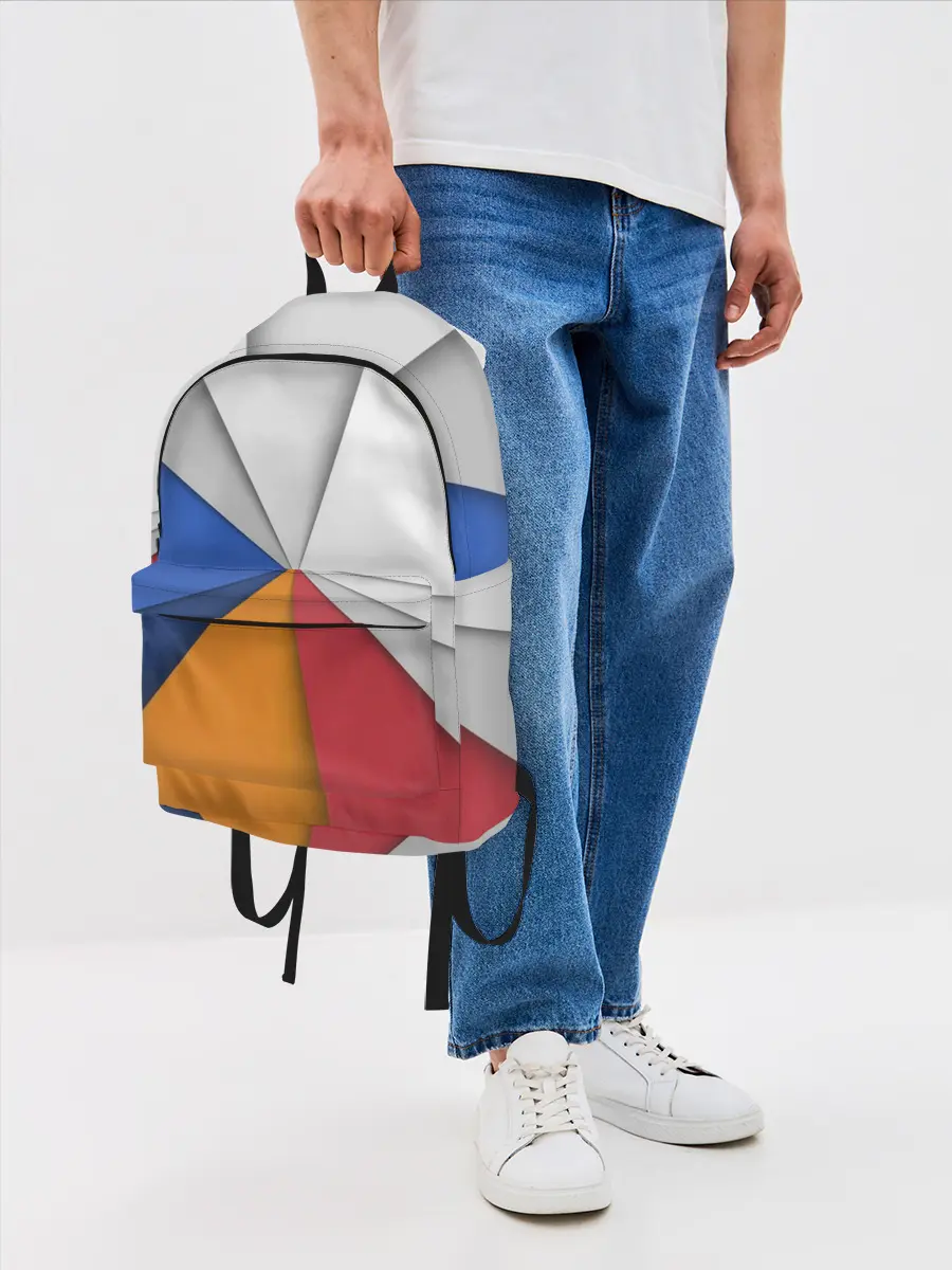 Рюкзак джинсовый / Трегоугольник