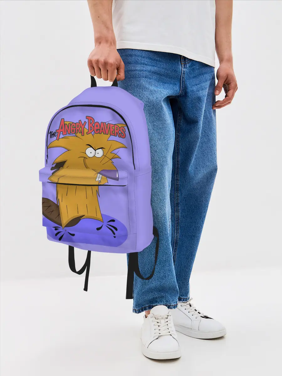 Рюкзак джинсовый / Крутые бобры. Норберт