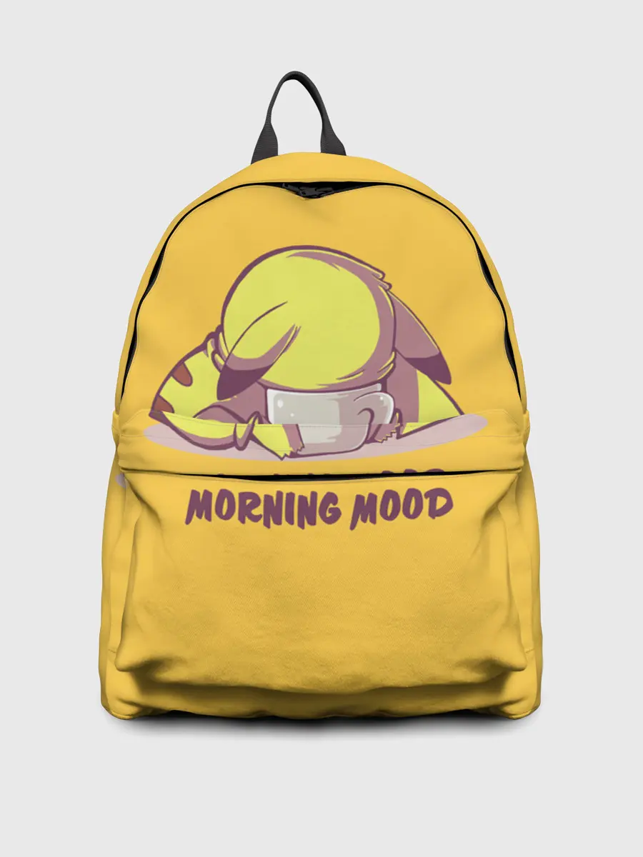Рюкзак джинсовый / Pikachu morning mood