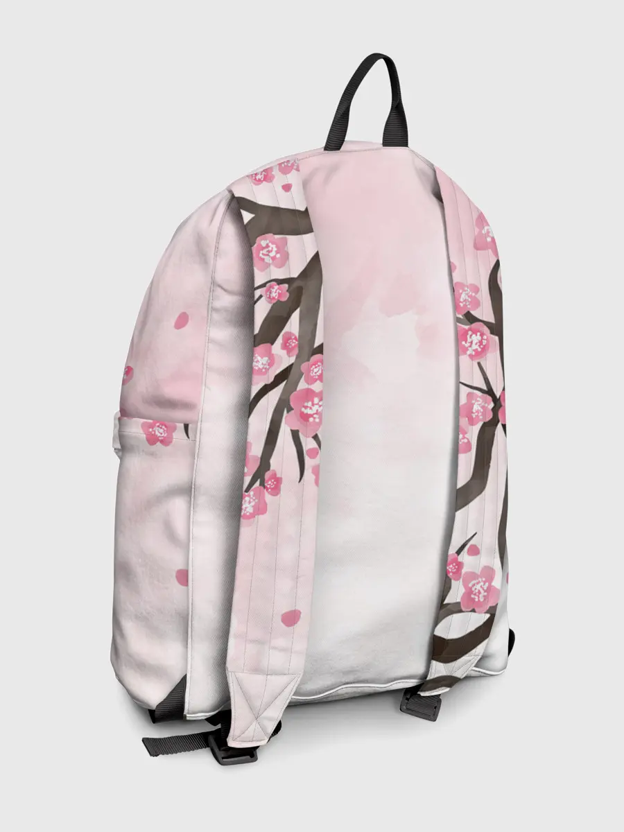 Рюкзак джинсовый / Чёрный клевер сакура Аста